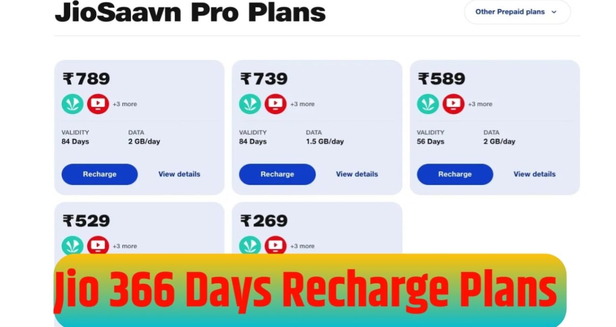 Jio 365 Days Recharge Plan 2024