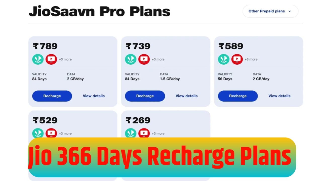 Jio 365 Days Recharge Plan 2024